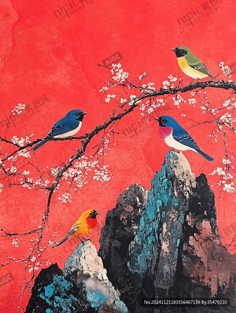 喜上眉梢背景