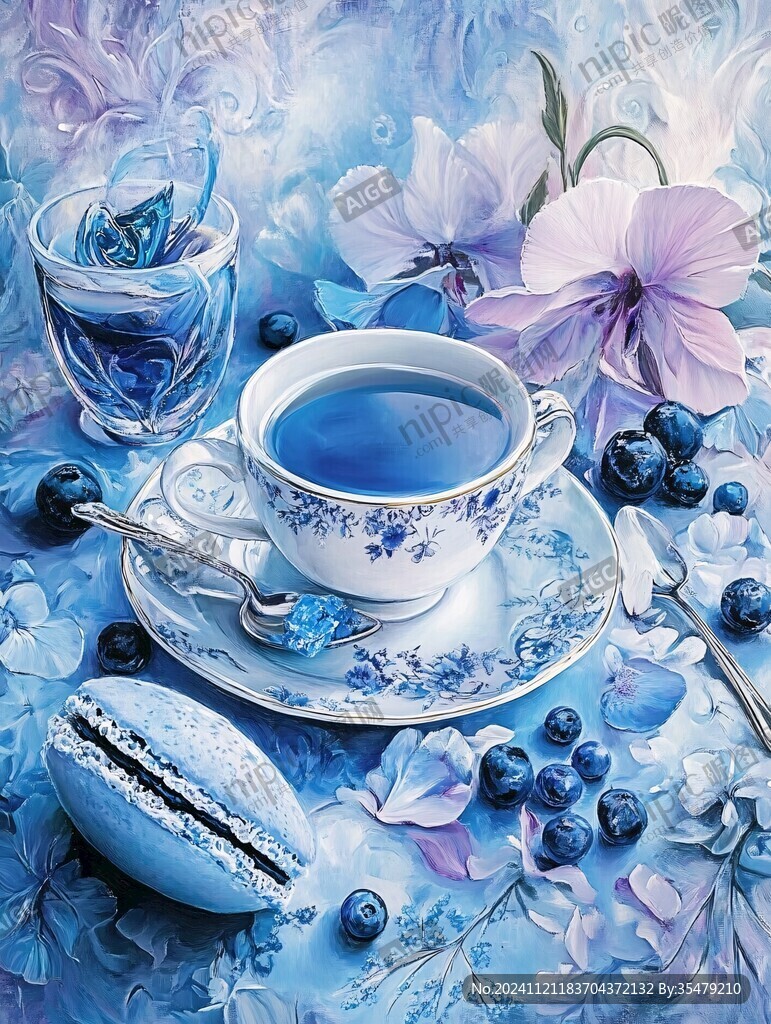 下午茶裝飾畫