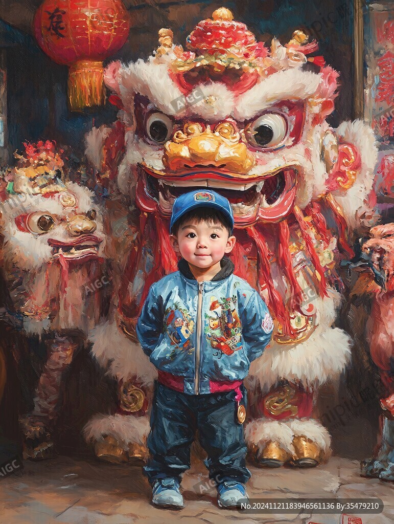 小龍拜年