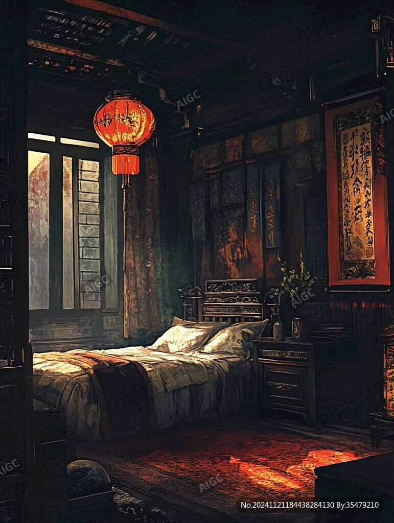 古風室內場景