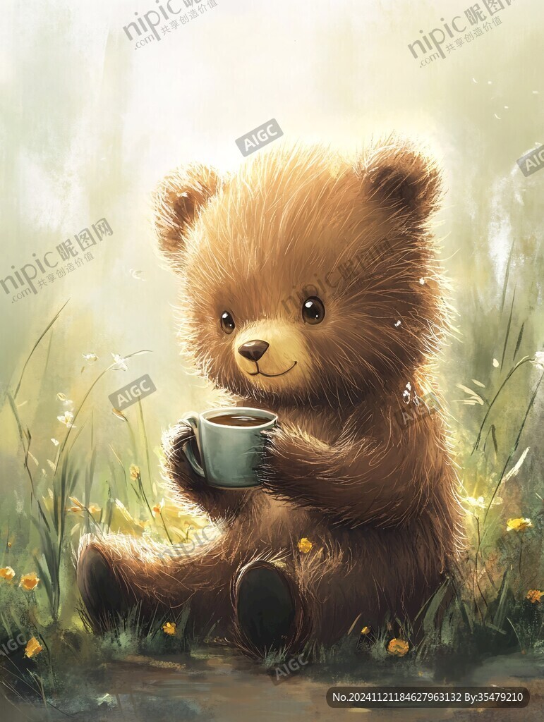 插畫小熊