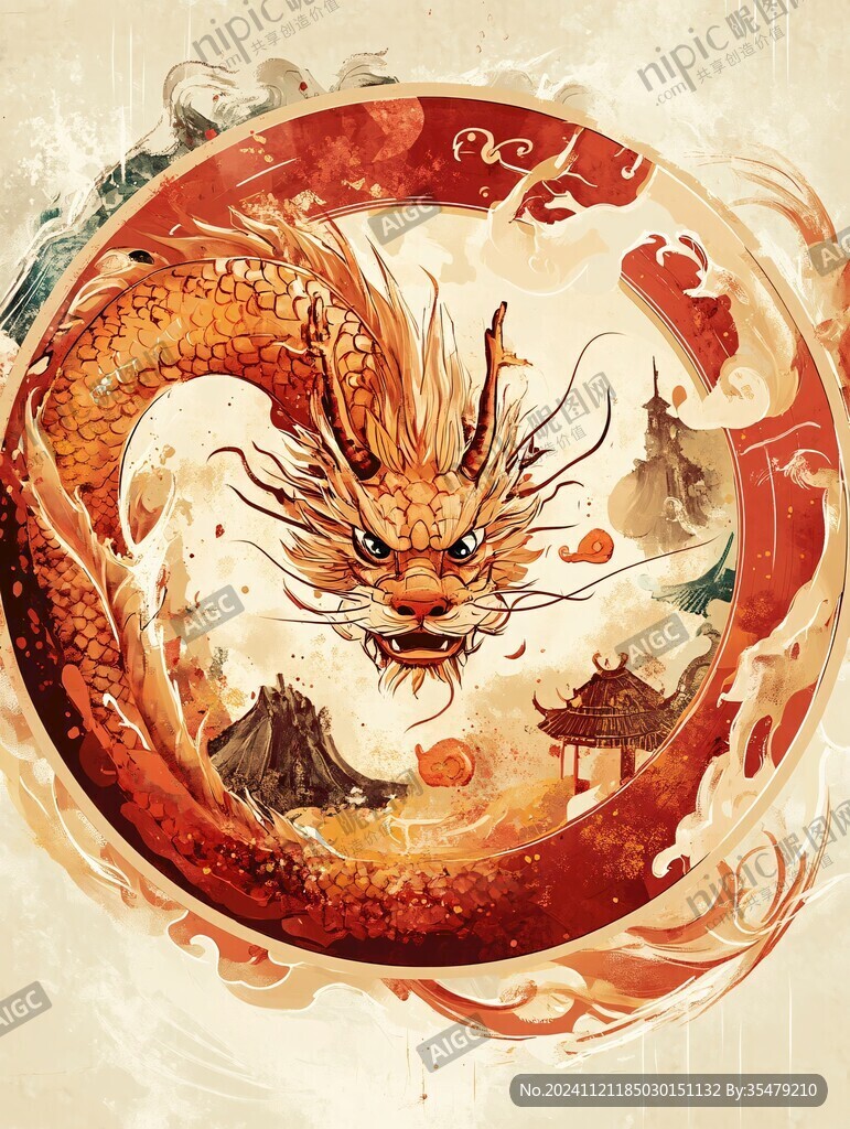 龍年插畫合集