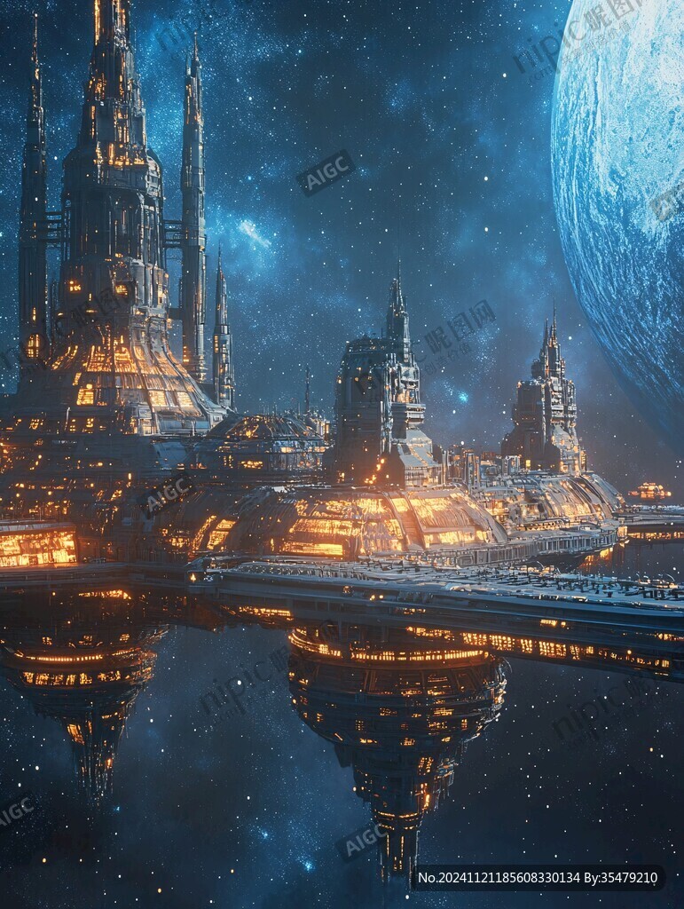 幻想城市風(fēng)景