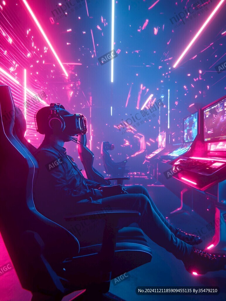 vr游戲室