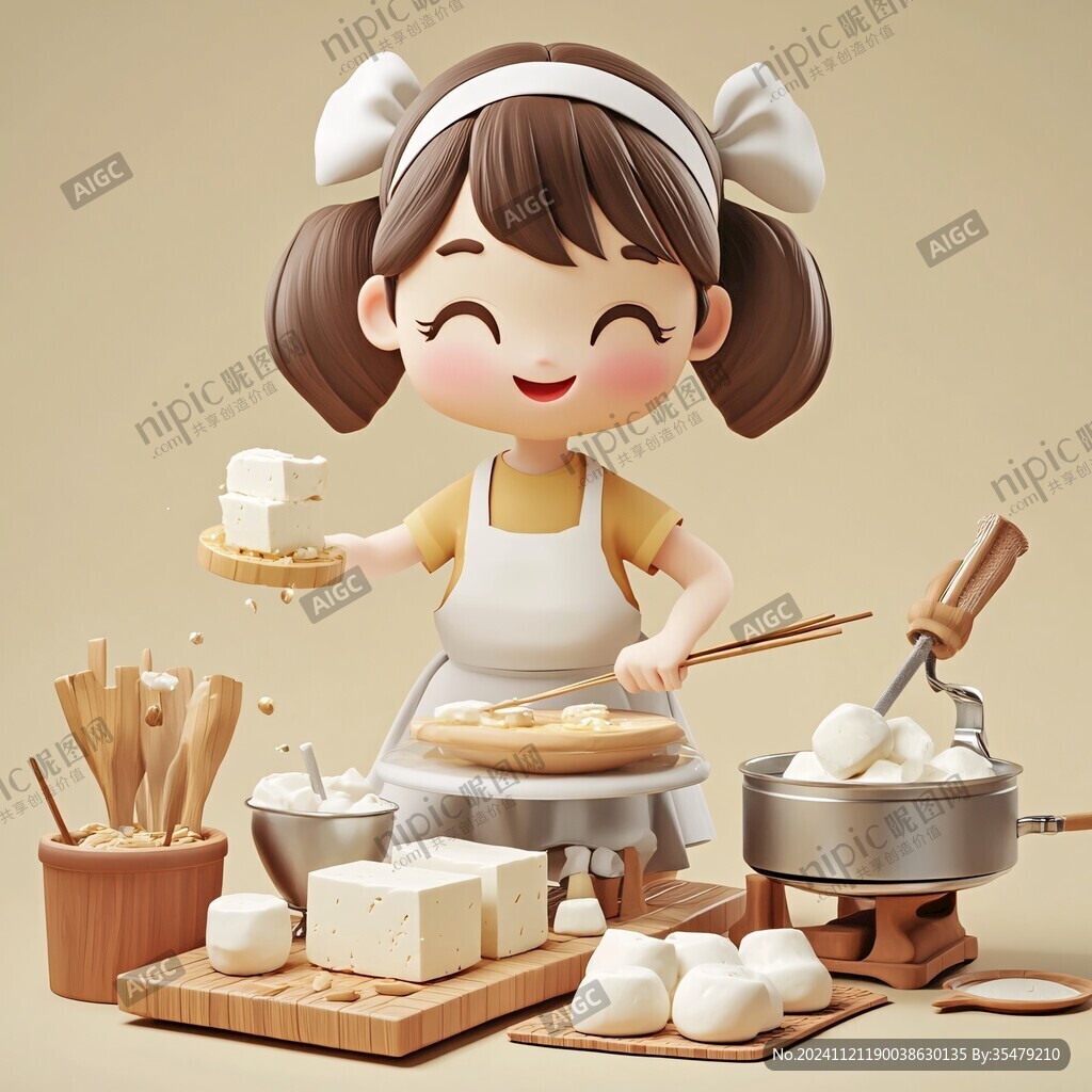 做面點(diǎn)插畫