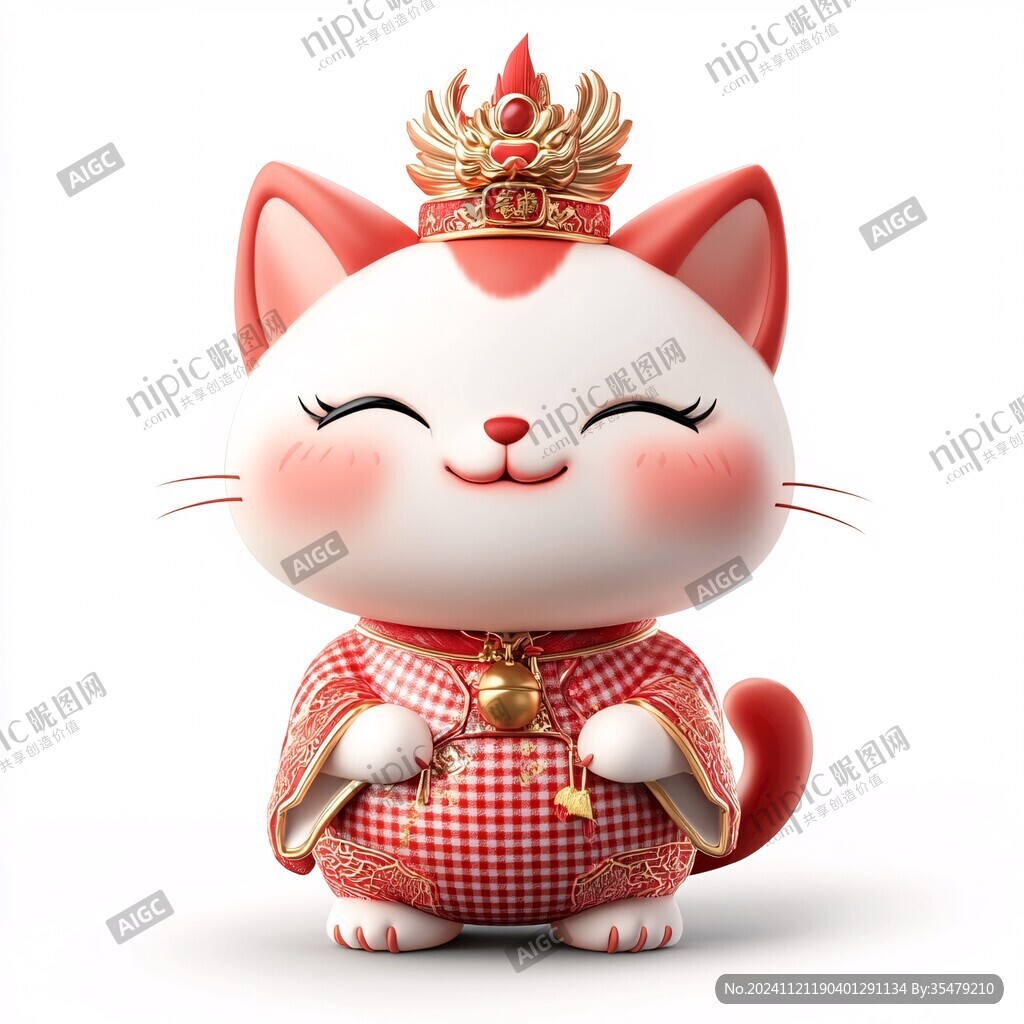 q版招財(cái)貓