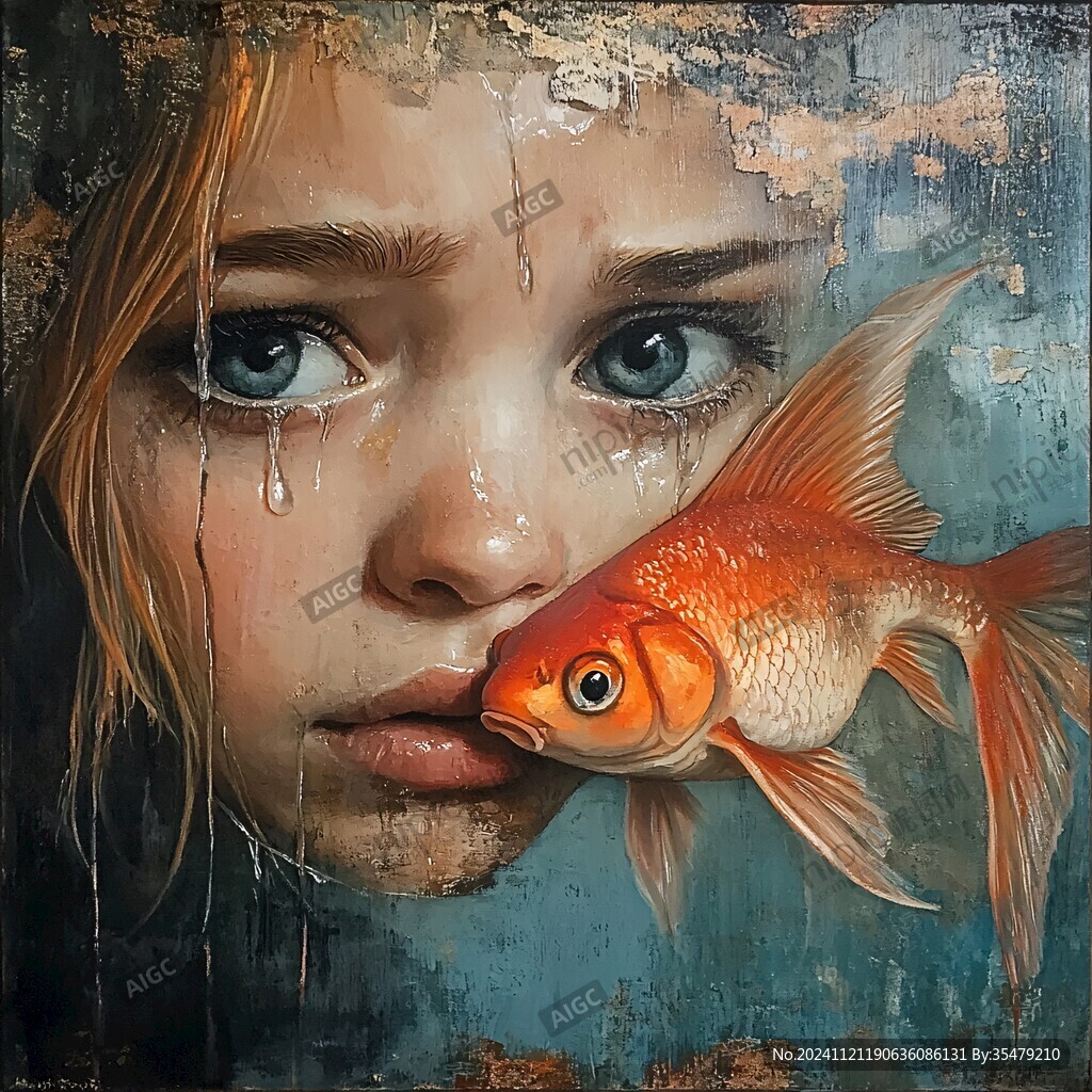 駕馭魚的少女