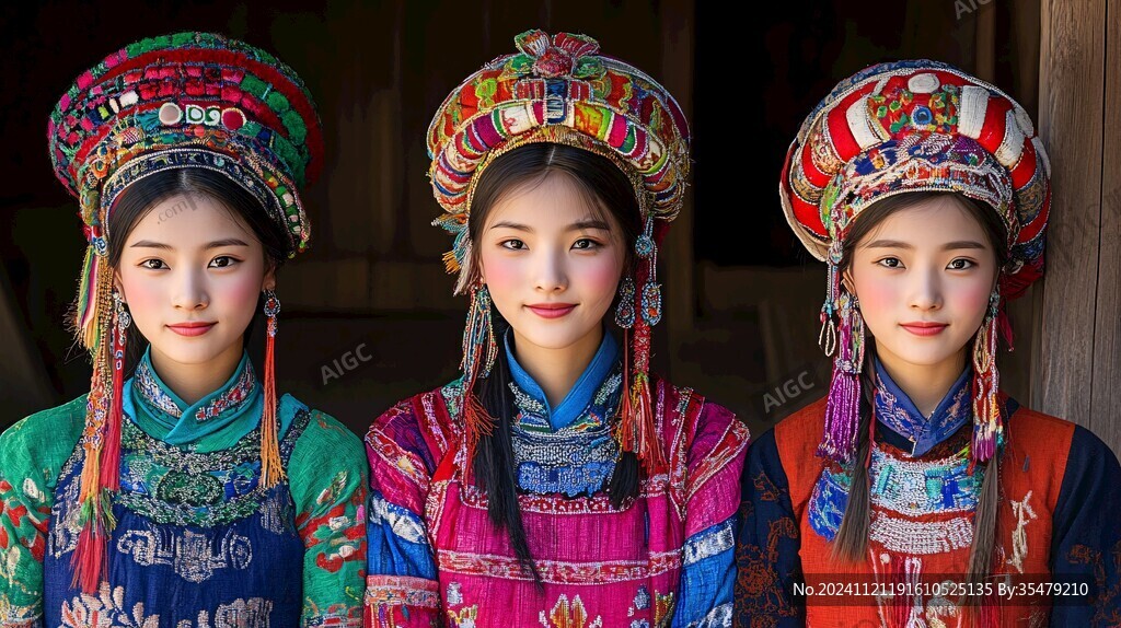 納西族少女