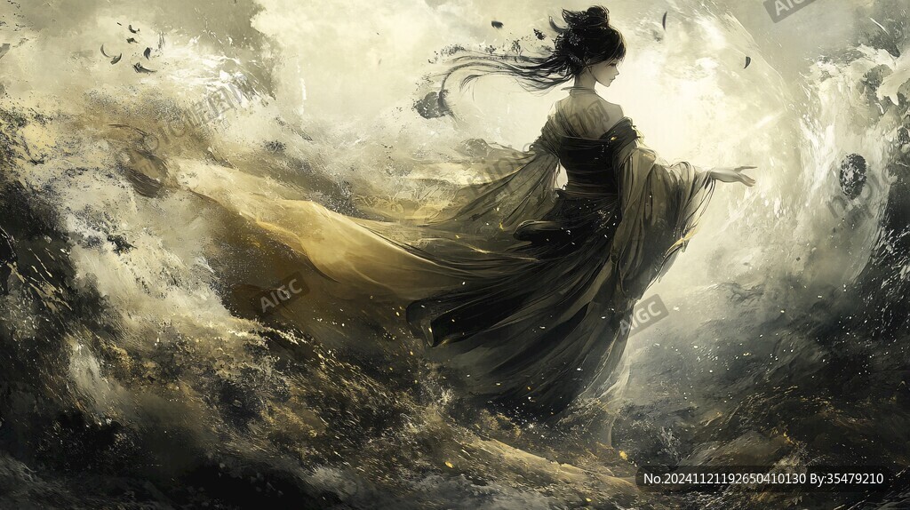 玄幻題材插畫