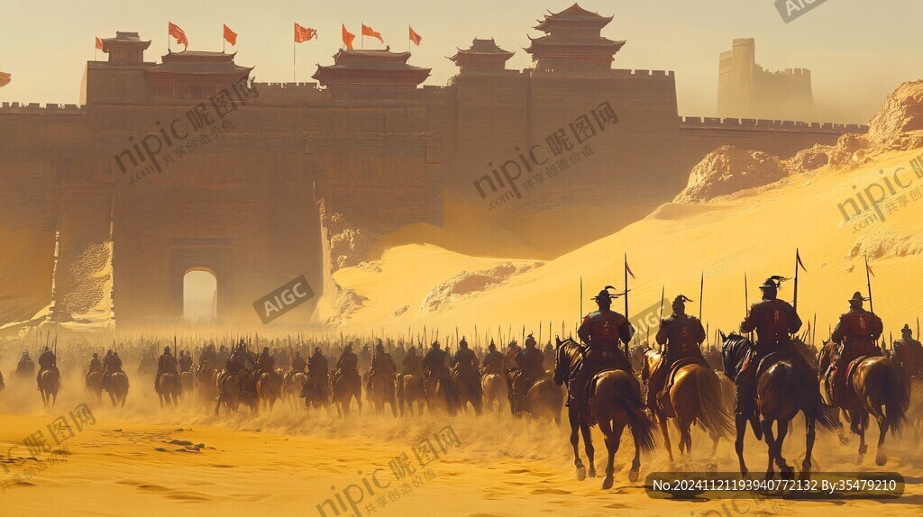 萬(wàn)箭齊射城門(mén)場(chǎng)景