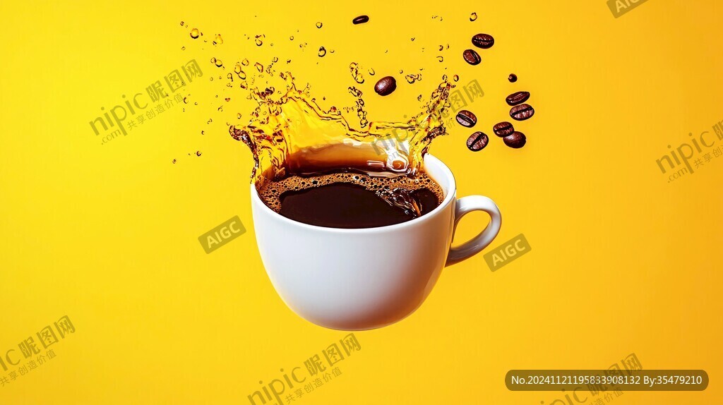 咖啡杯效果