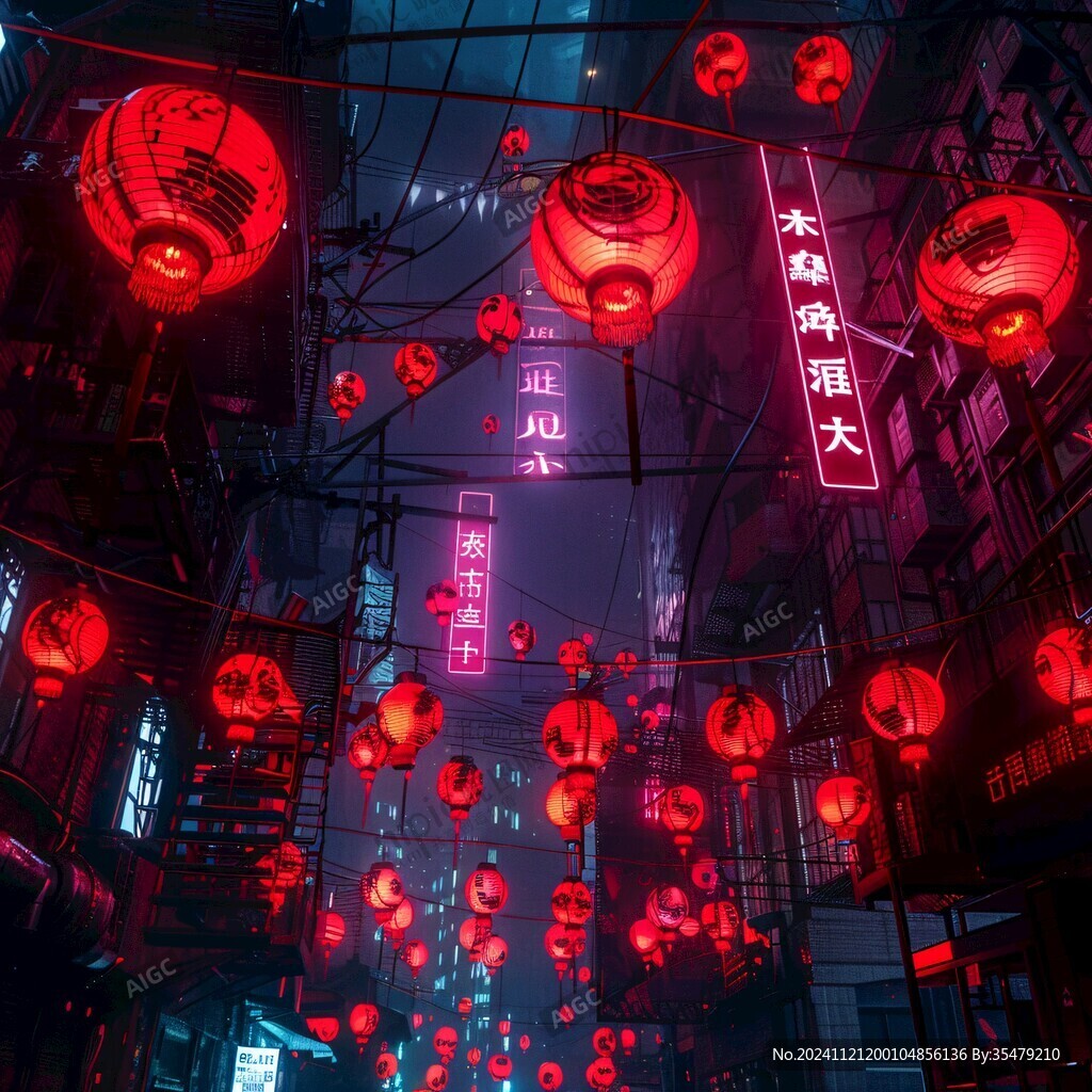 國風(fēng)霓虹燈
