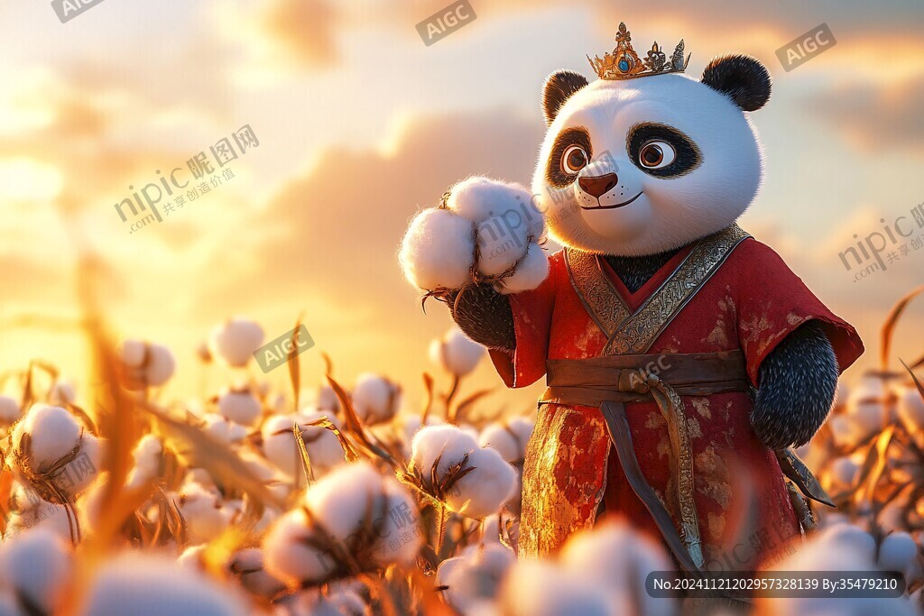熊貓功夫大俠形像設計