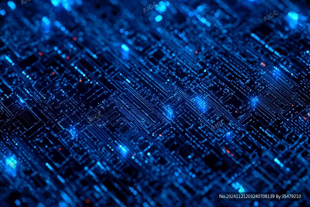 科幻電路背景