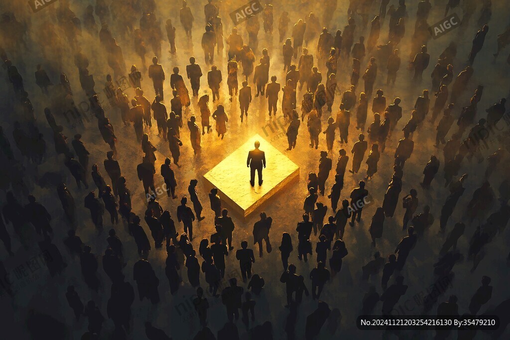 太陽光下人的投影