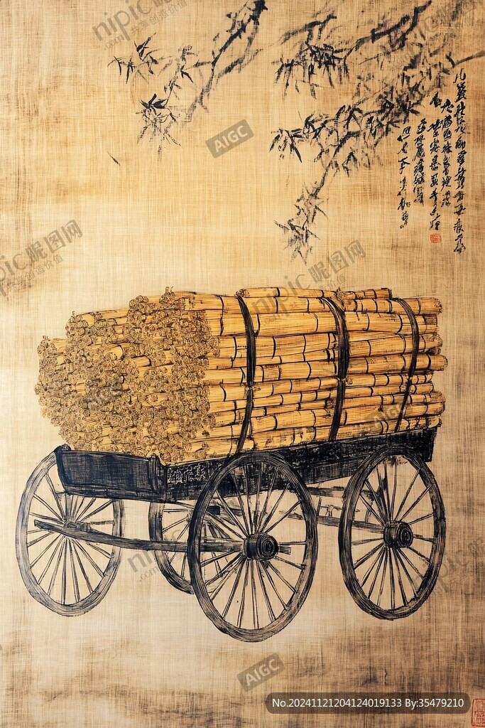 竹編畫