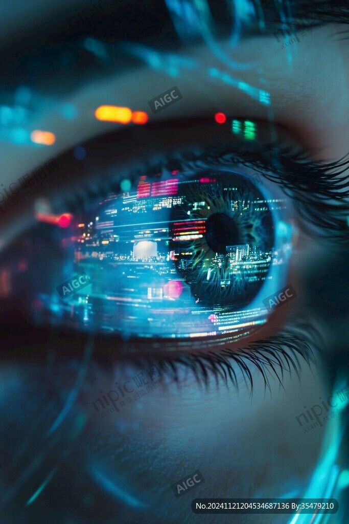 科技眼睛視覺效果