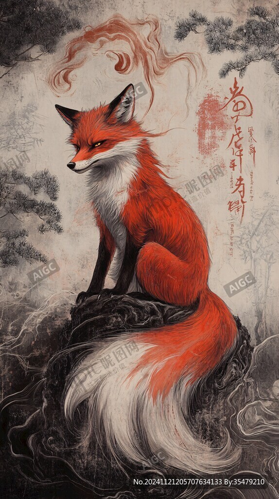 狐貍精插畫