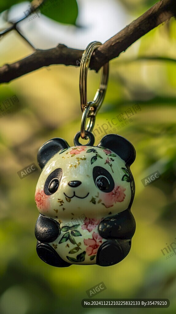 大熊貓飾品