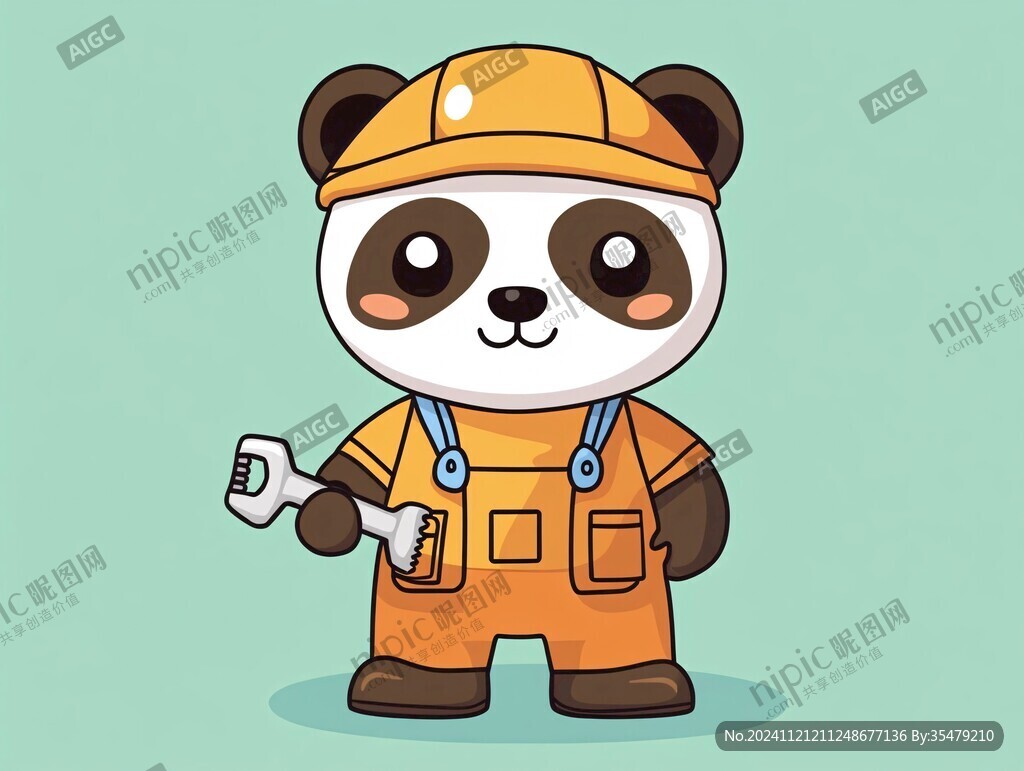 維修店行業(yè)吉祥物設(shè)計(jì)