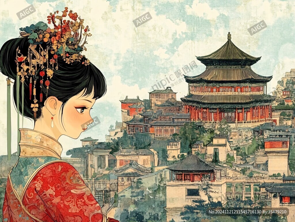 崇安閣插畫