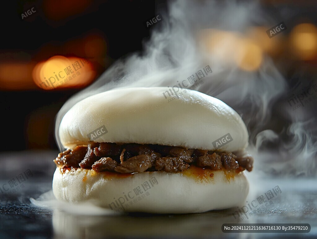 肉夾饃特寫