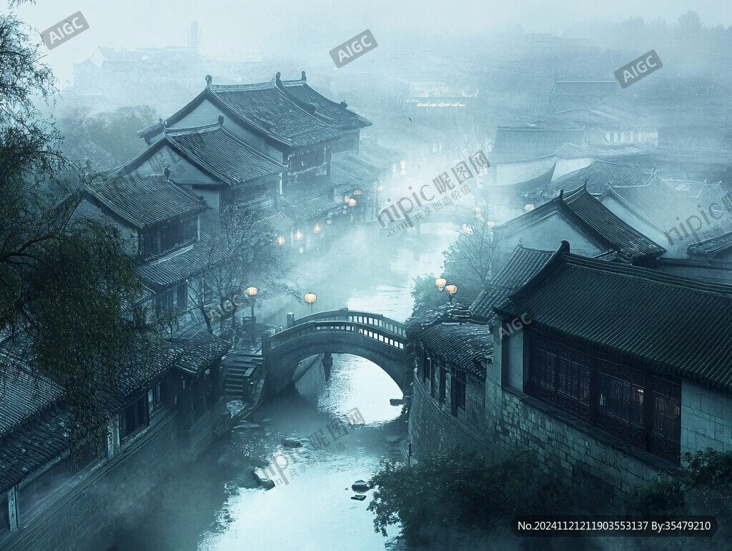唯美古鎮(zhèn)風(fēng)光