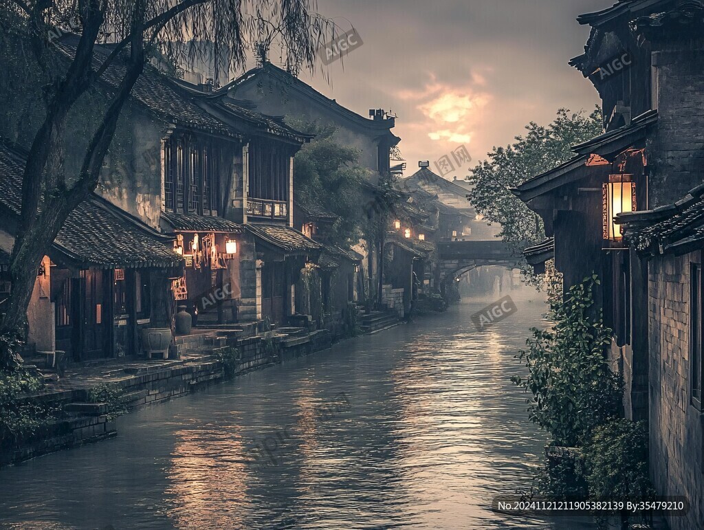 唯美古鎮(zhèn)風(fēng)光
