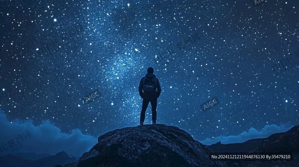 仰望星河的人