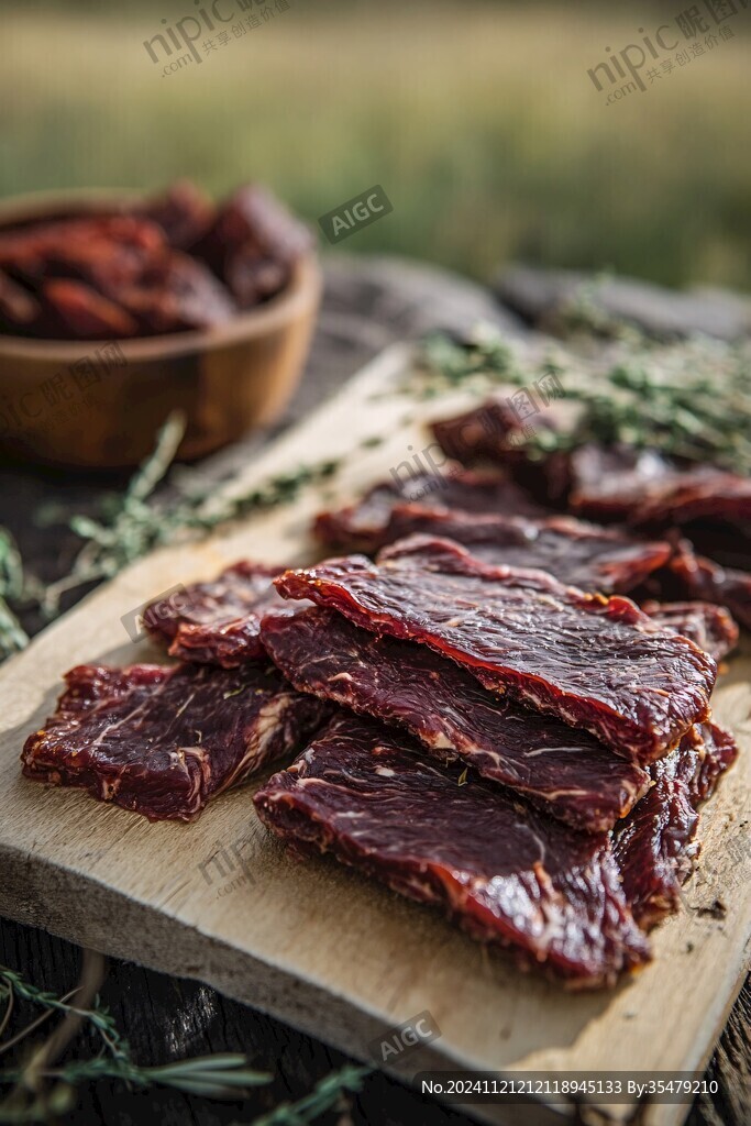 煙熏牛肉干
