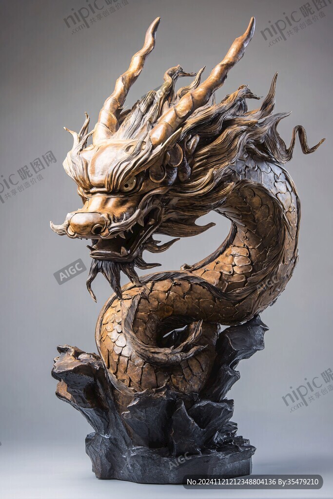 高清龍雕塑