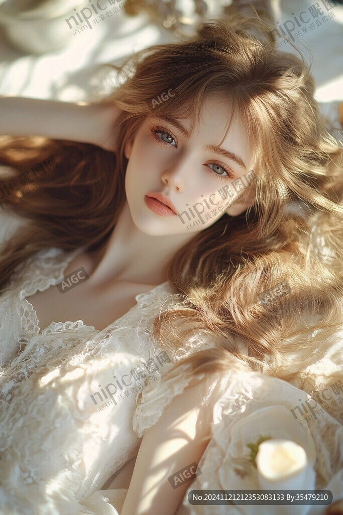 仙氣清冷少女壁紙圖片