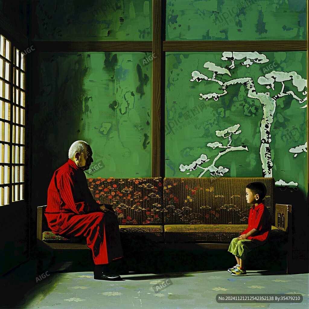 一休童子家居裝飾畫