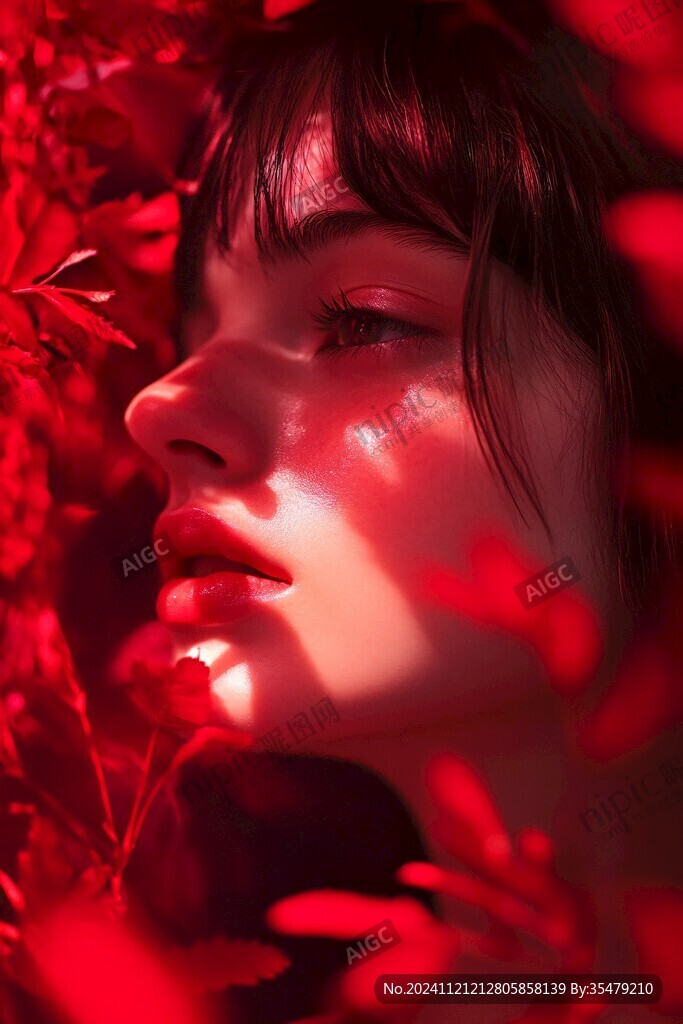 紅色森系