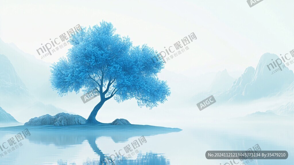 古風(fēng)意境樹