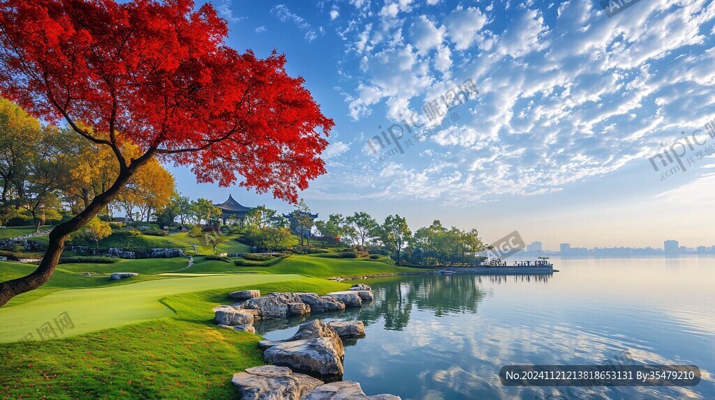 唯美園林風景