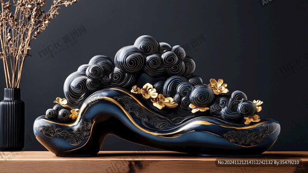 魚舞天嬌擺件