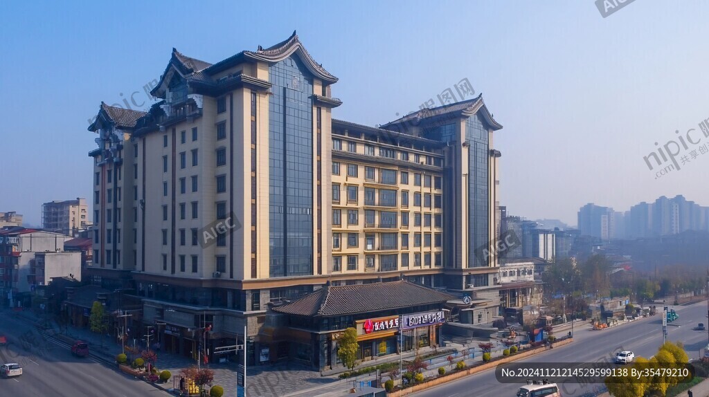 仿古建筑酒店