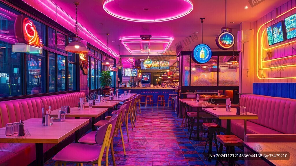 霓虹燈餐廳