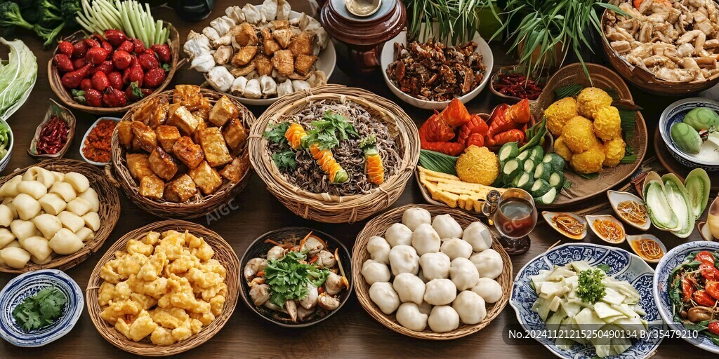 特色小吃客家小吃套餐
