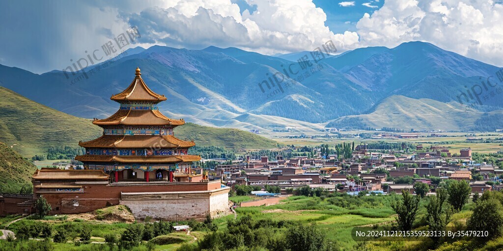 全景美岱召