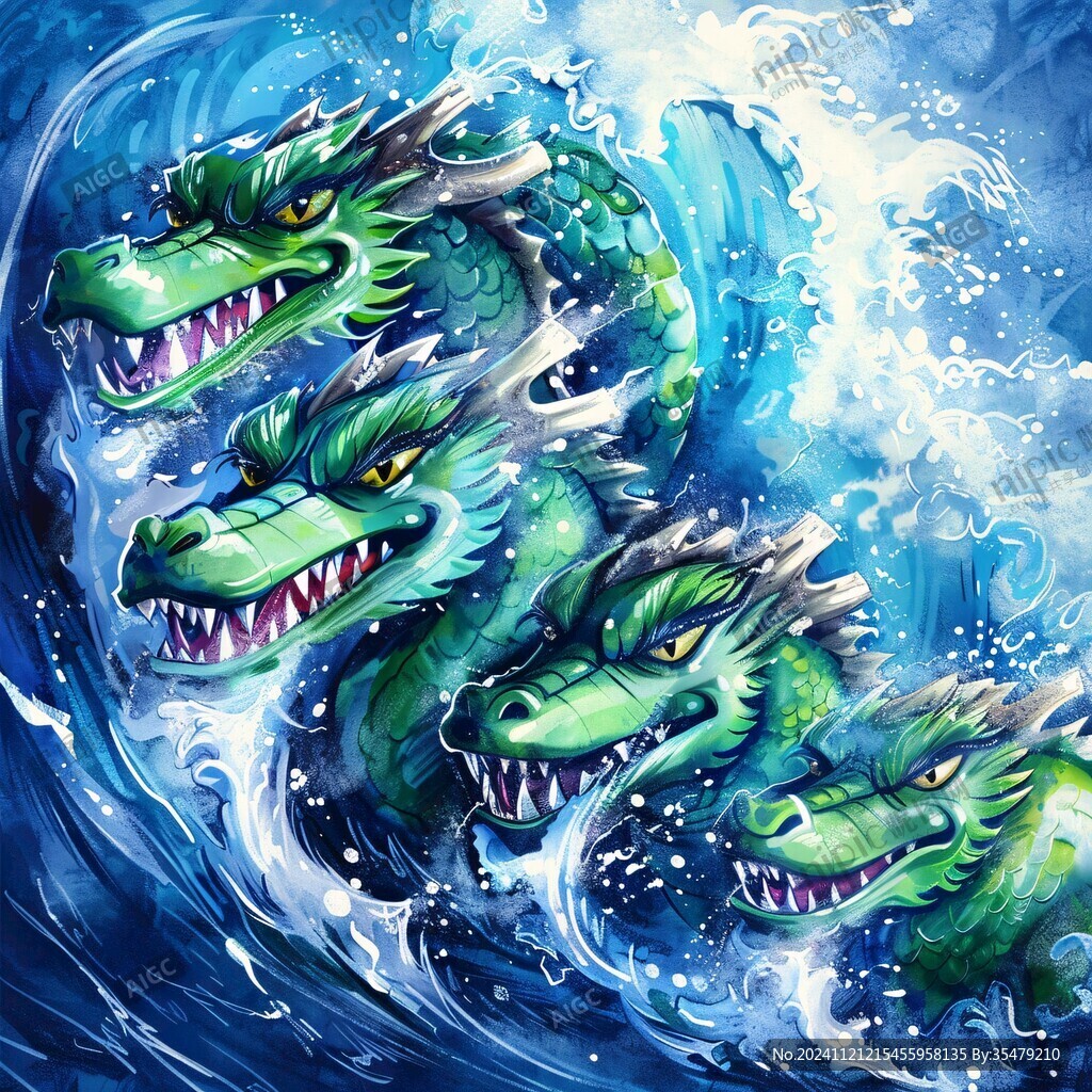 國潮風(fēng)青龍