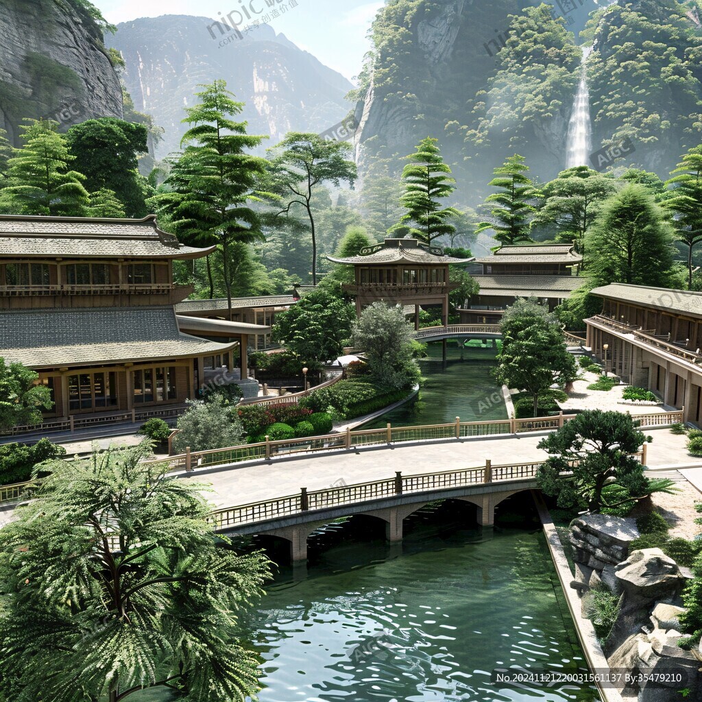 中國風(fēng)度假村
