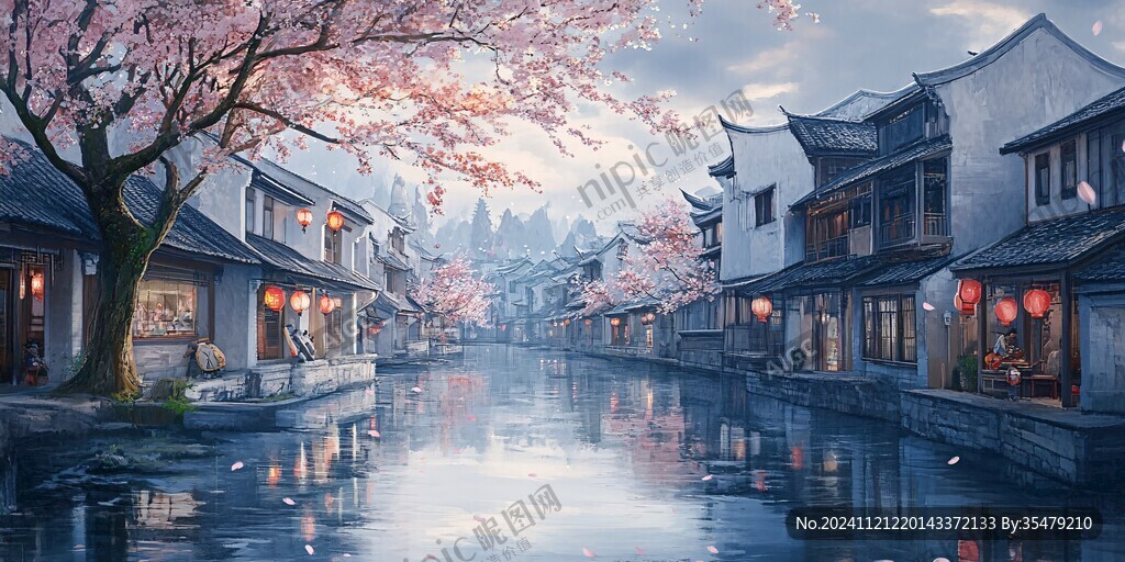 唯美古鎮(zhèn)風(fēng)光