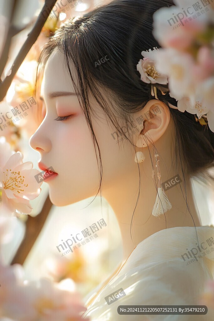 桃花少女