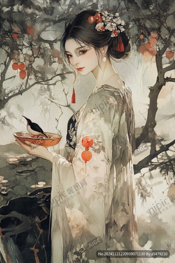 古風女插畫