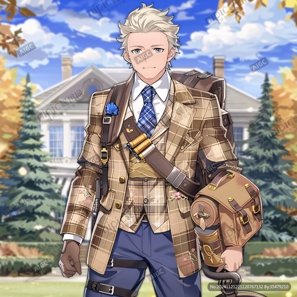 立繪男