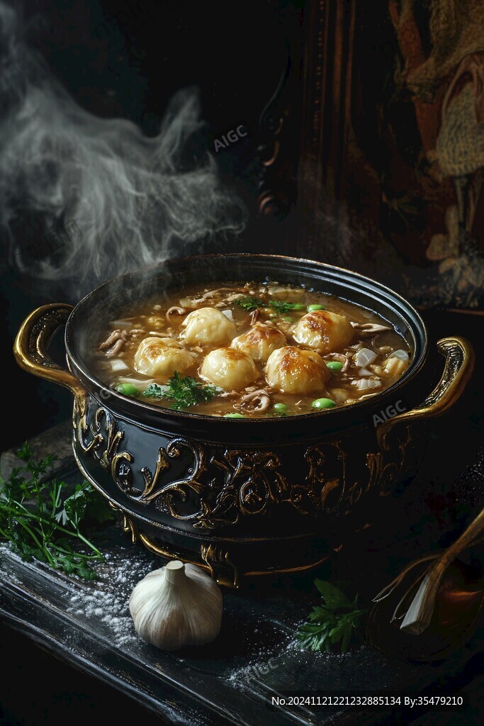 金湯菌香燴魚丸