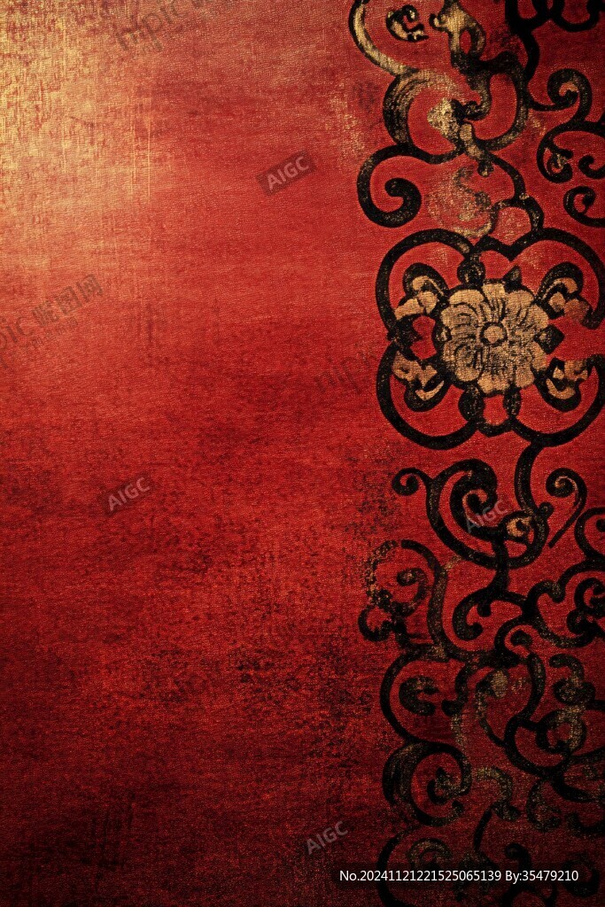 古風(fēng)紅墻壁紙