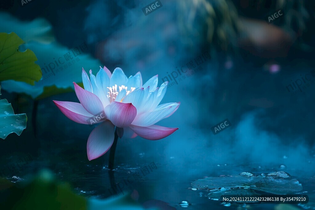 藍調荷花